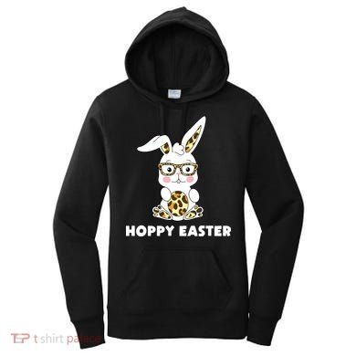 Hoppy Easter Bunny Cute Holiday Women's Hoodie