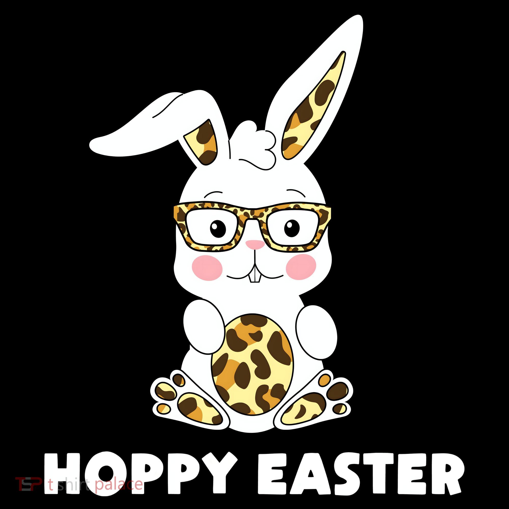 Hoppy Easter Bunny Cute Holiday Mousepad