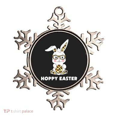Hoppy Easter Bunny Cute Holiday Ornament