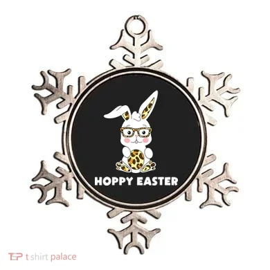 Hoppy Easter Bunny Cute Holiday Ornament