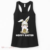 Hoppy Easter Bunny Cute Holiday Women's Tank Top thumb 0