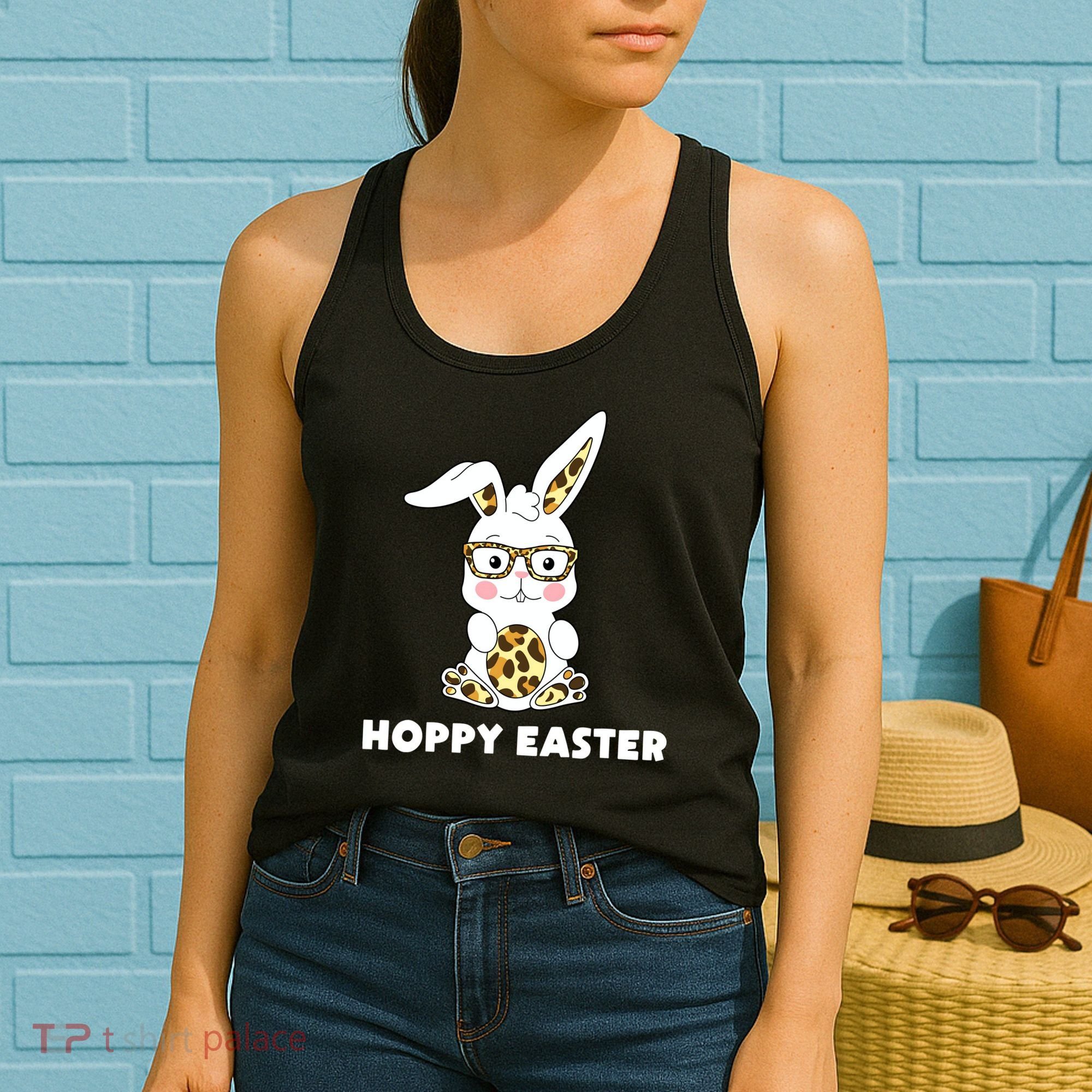 Hoppy Easter Bunny Cute Holiday Women's Tank Top