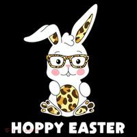 Hoppy Easter Bunny Cute Holiday Baby Bodysuit thumb 2