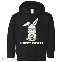 Hoppy Easter Bunny Cute Holiday Toddler Hoodie thumb 0