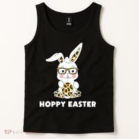 Hoppy Easter Bunny Cute Holiday Tank Top thumb 2