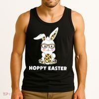 Hoppy Easter Bunny Cute Holiday Tank Top thumb 3