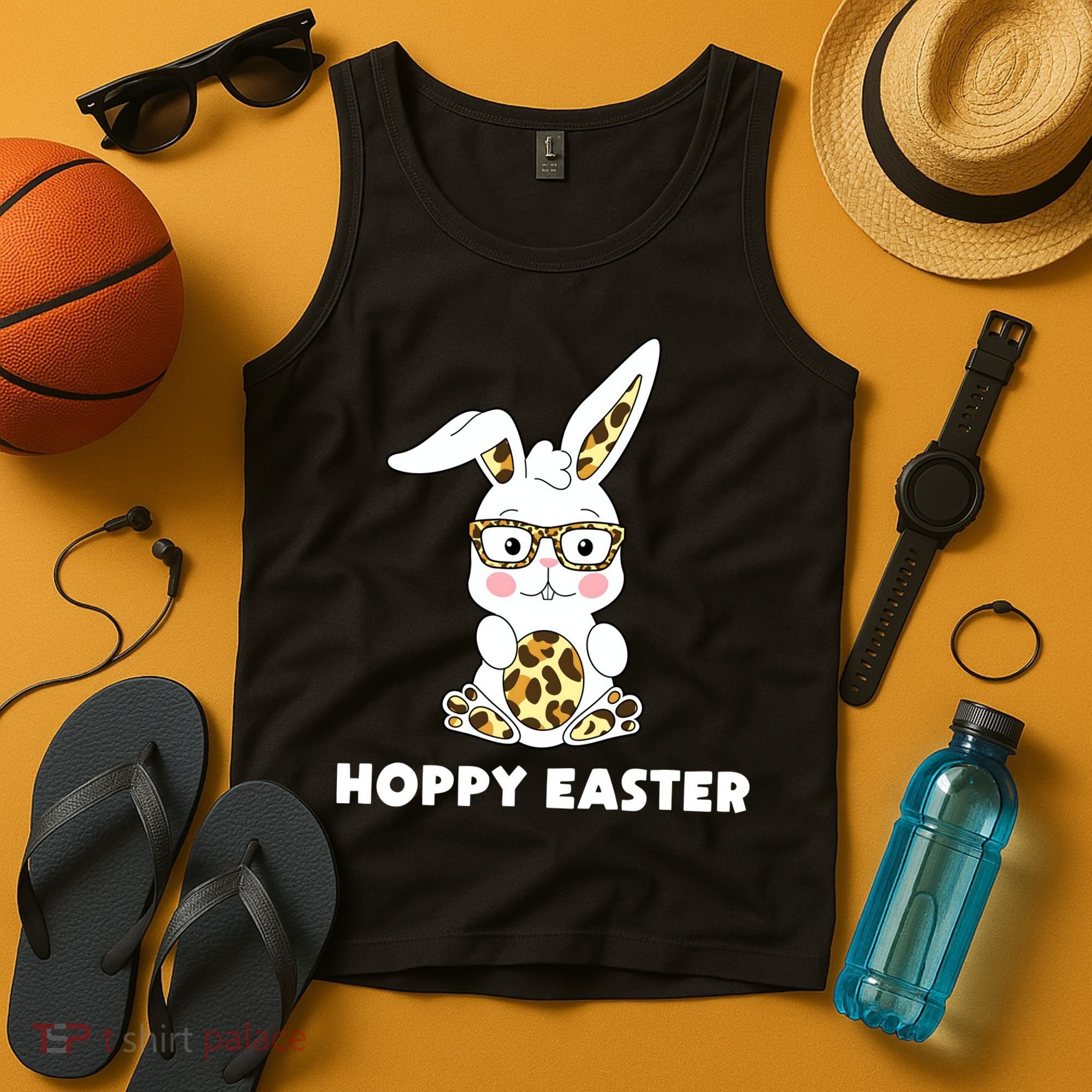 Hoppy Easter Bunny Cute Holiday Tank Top