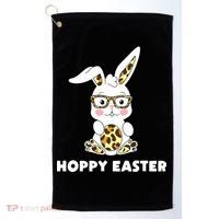 Hoppy Easter Bunny Cute Holiday Golf Towel thumb 0