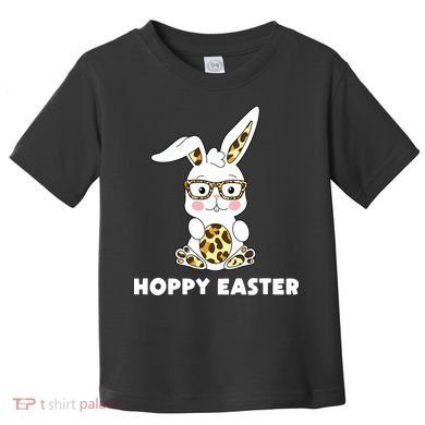 Hoppy Easter Bunny Cute Holiday Toddler T-Shirt