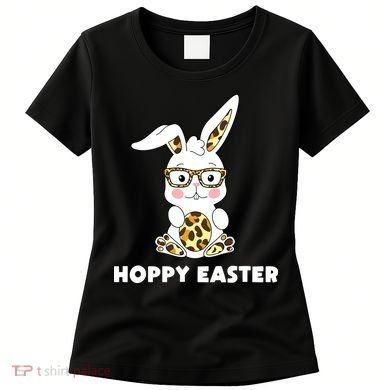 Hoppy Easter Bunny Cute Holiday Women's T-Shirt