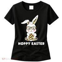 Hoppy Easter Bunny Cute Holiday Women's T-Shirt thumb 0