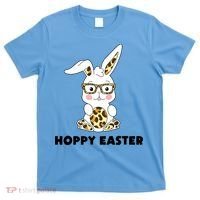 Hoppy Easter Bunny Cute Holiday T-Shirt thumb 0