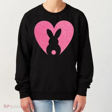 Heart Easter Bunny Women's Sweatshirt