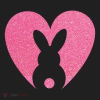 Heart Easter Bunny Women's Sweatshirt thumb 2