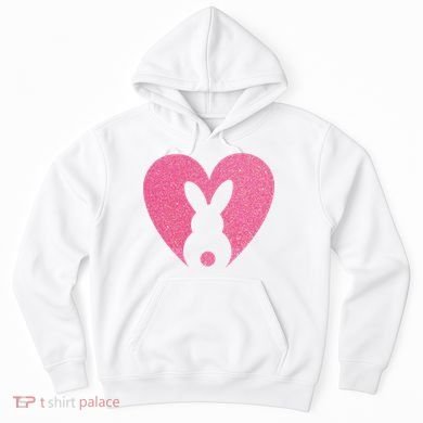 Heart Easter Bunny Hoodie