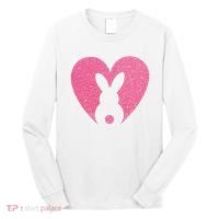 Heart Easter Bunny Long Sleeve Shirt thumb 0