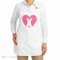 Heart Easter Bunny Apron thumb 2