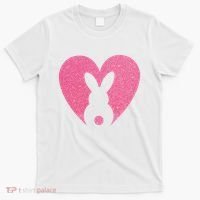 Heart Easter Bunny T-Shirt thumb 0