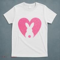 Heart Easter Bunny T-Shirt thumb 5