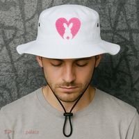Heart Easter Bunny Bucket Hat thumb 2