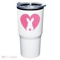 Heart Easter Bunny Tumbler thumb 0