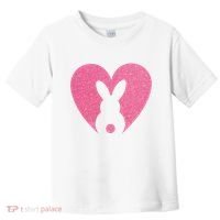 Heart Easter Bunny Toddler T-Shirt thumb 0