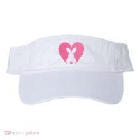 Heart Easter Bunny Visor thumb 0