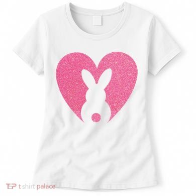 Heart Easter Bunny Women's T-Shirt