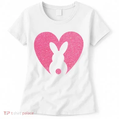 Heart Easter Bunny Women's T-Shirt