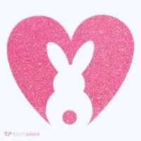 Heart Easter Bunny Kids Long Sleeve Shirt thumb 2