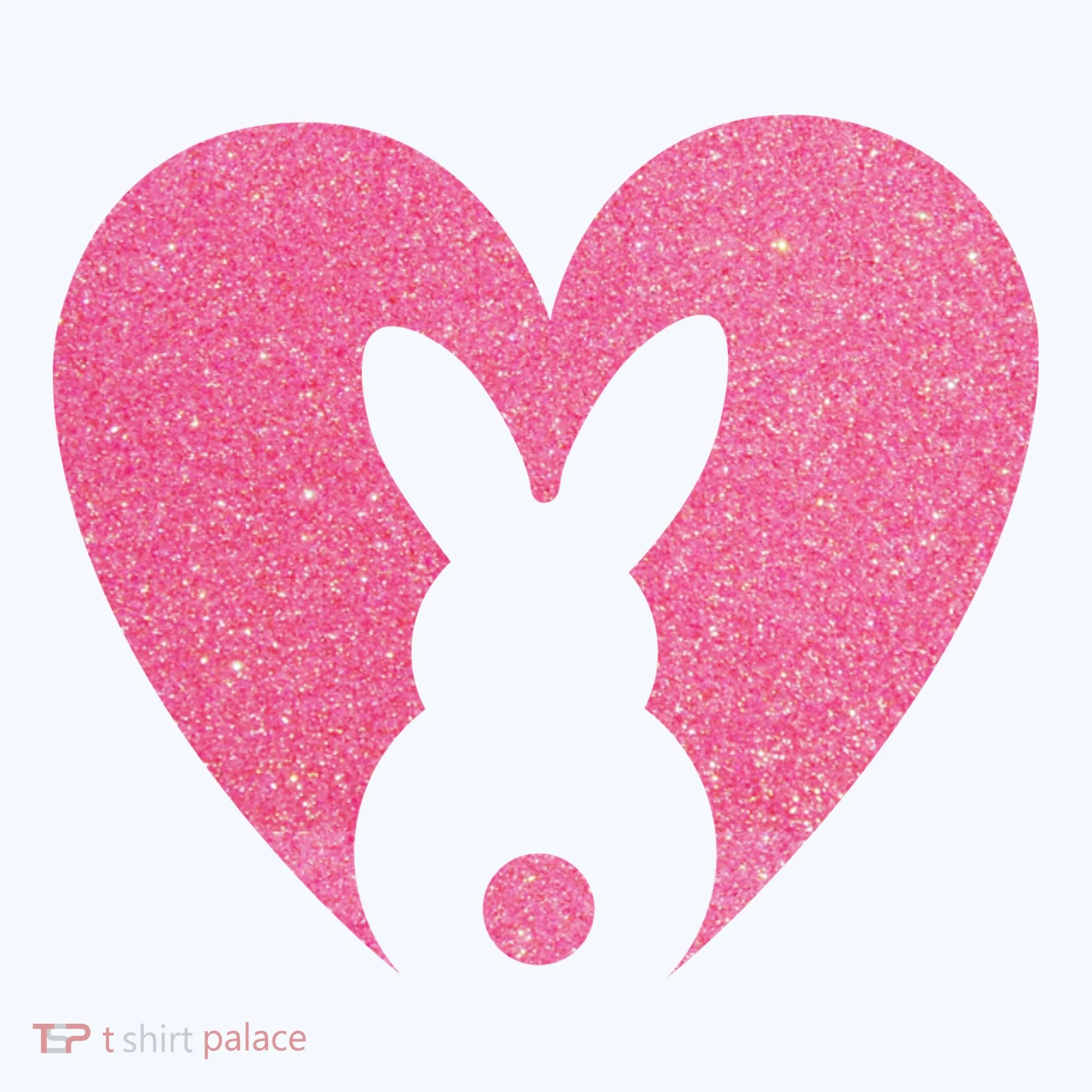 Heart Easter Bunny Kids Long Sleeve Shirt