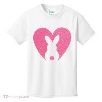 Heart Easter Bunny Kids T-Shirt thumb 0