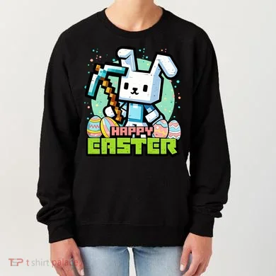 Happy Easter Bunny Gaming Women's Sweatshirt