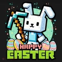 Happy Easter Bunny Gaming Doggie Tank thumb 4