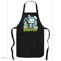 Happy Easter Bunny Gaming Apron thumb 0