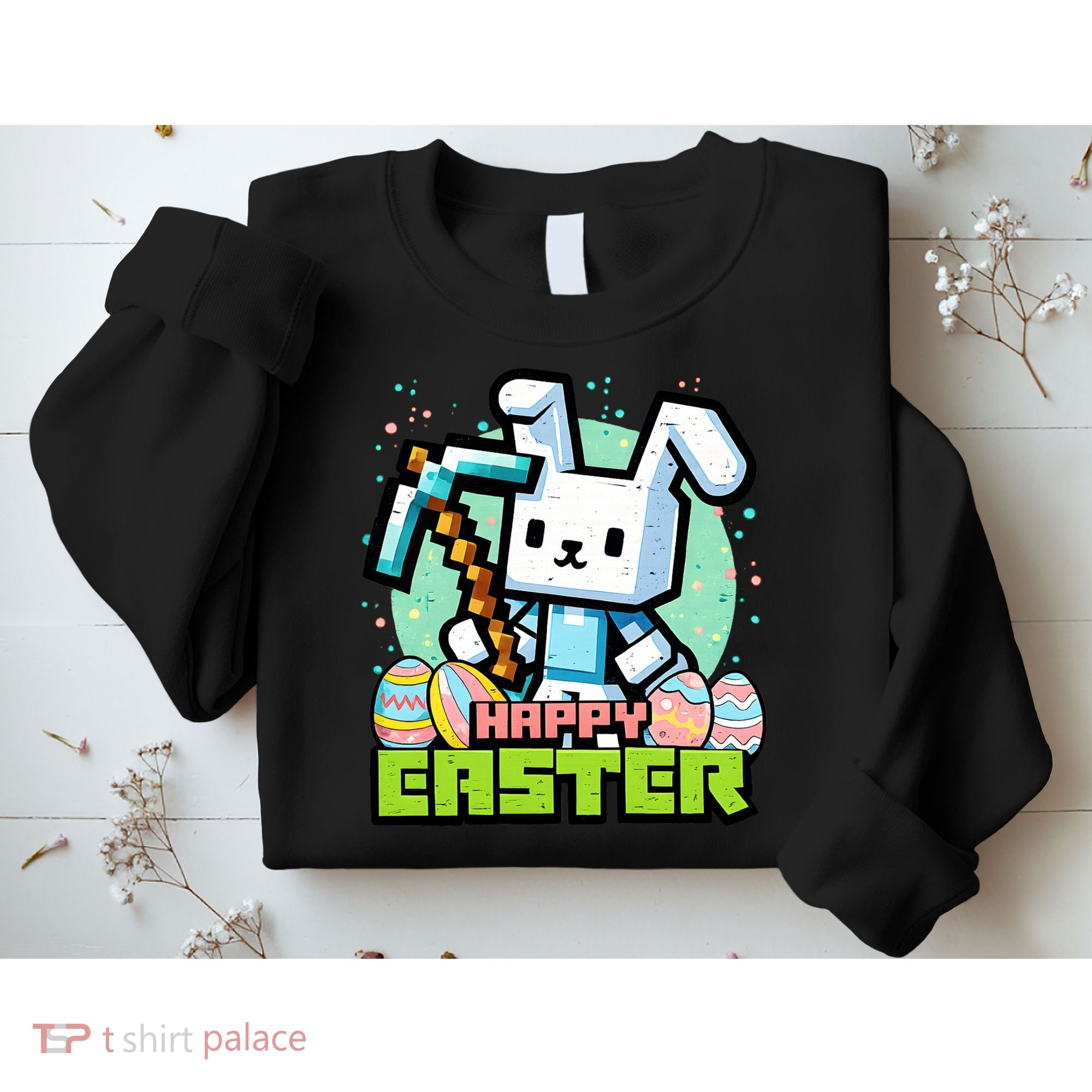 Happy Easter Bunny Gaming Sweatshirt