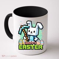 Happy Easter Bunny Gaming Coffee Mug thumb 0