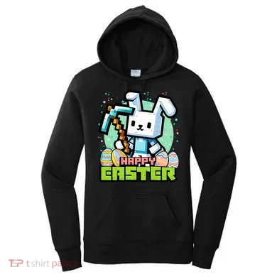 Happy Easter Bunny Gaming Women's Hoodie