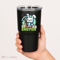 Happy Easter Bunny Gaming Tumbler thumb 2