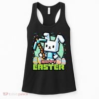 Happy Easter Bunny Gaming Women's Tank Top thumb 0
