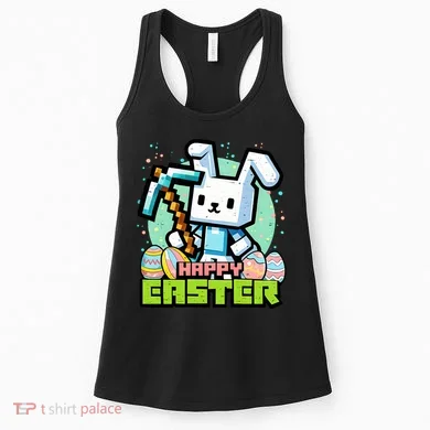 Happy Easter Bunny Gaming Women's Tank Top