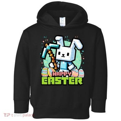 Happy Easter Bunny Gaming Toddler Hoodie