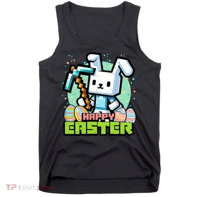 Happy Easter Bunny Gaming Tank Top