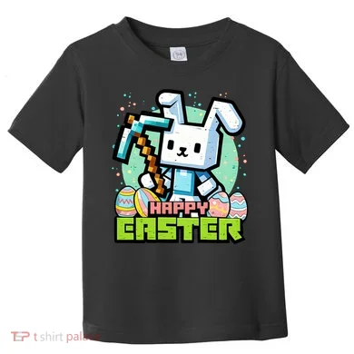 Happy Easter Bunny Gaming Toddler T-Shirt