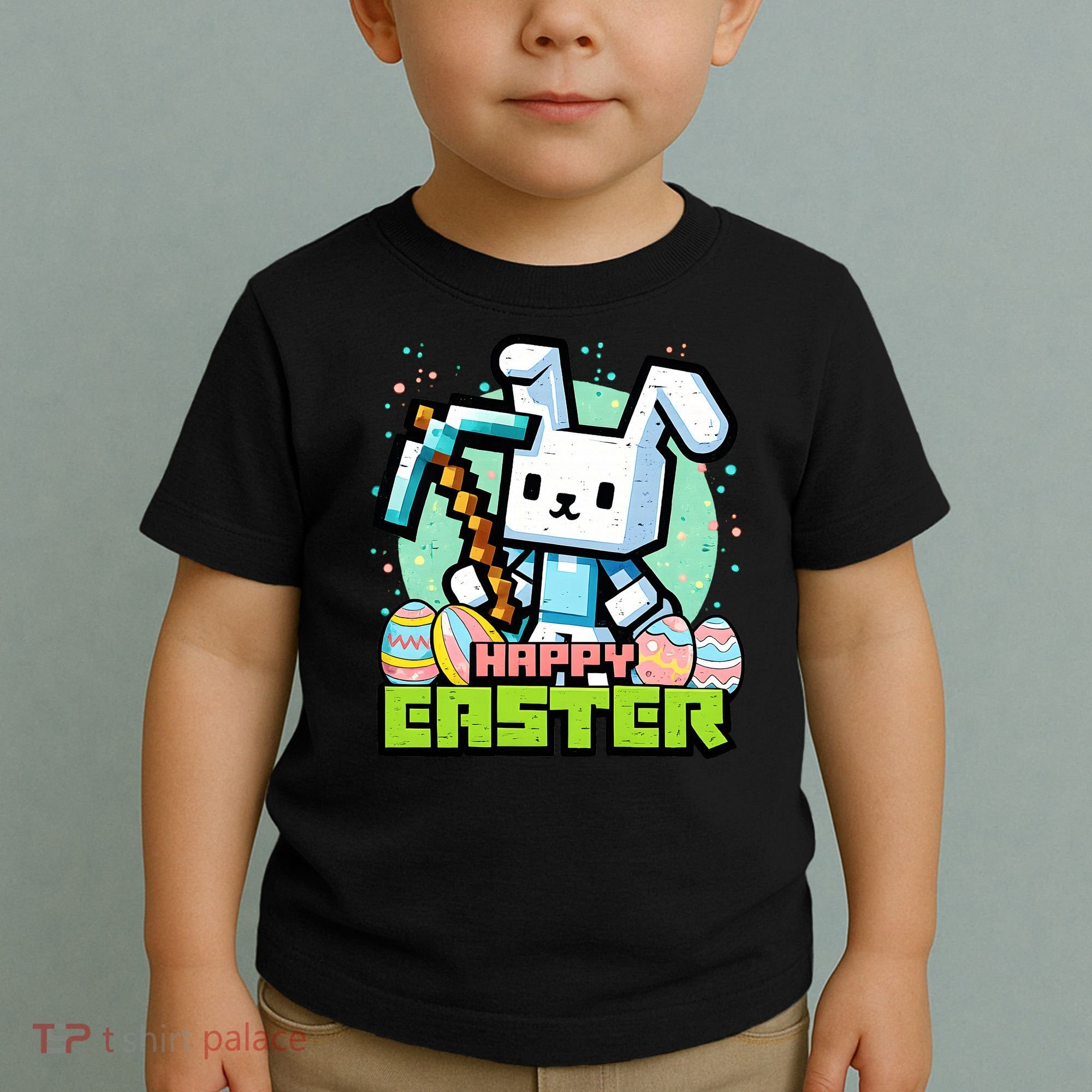 Happy Easter Bunny Gaming Toddler T-Shirt