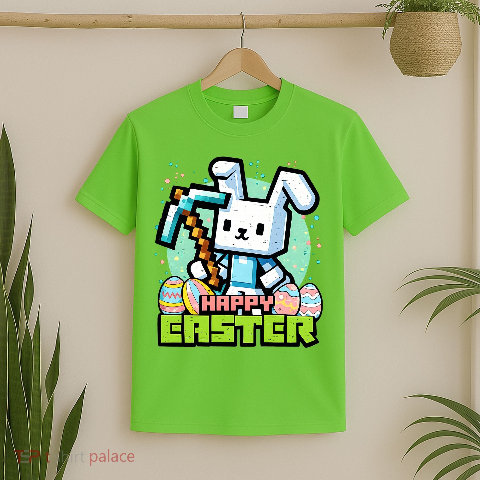 Happy Easter Bunny Gaming T-Shirt