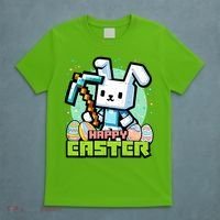Happy Easter Bunny Gaming T-Shirt thumb 5