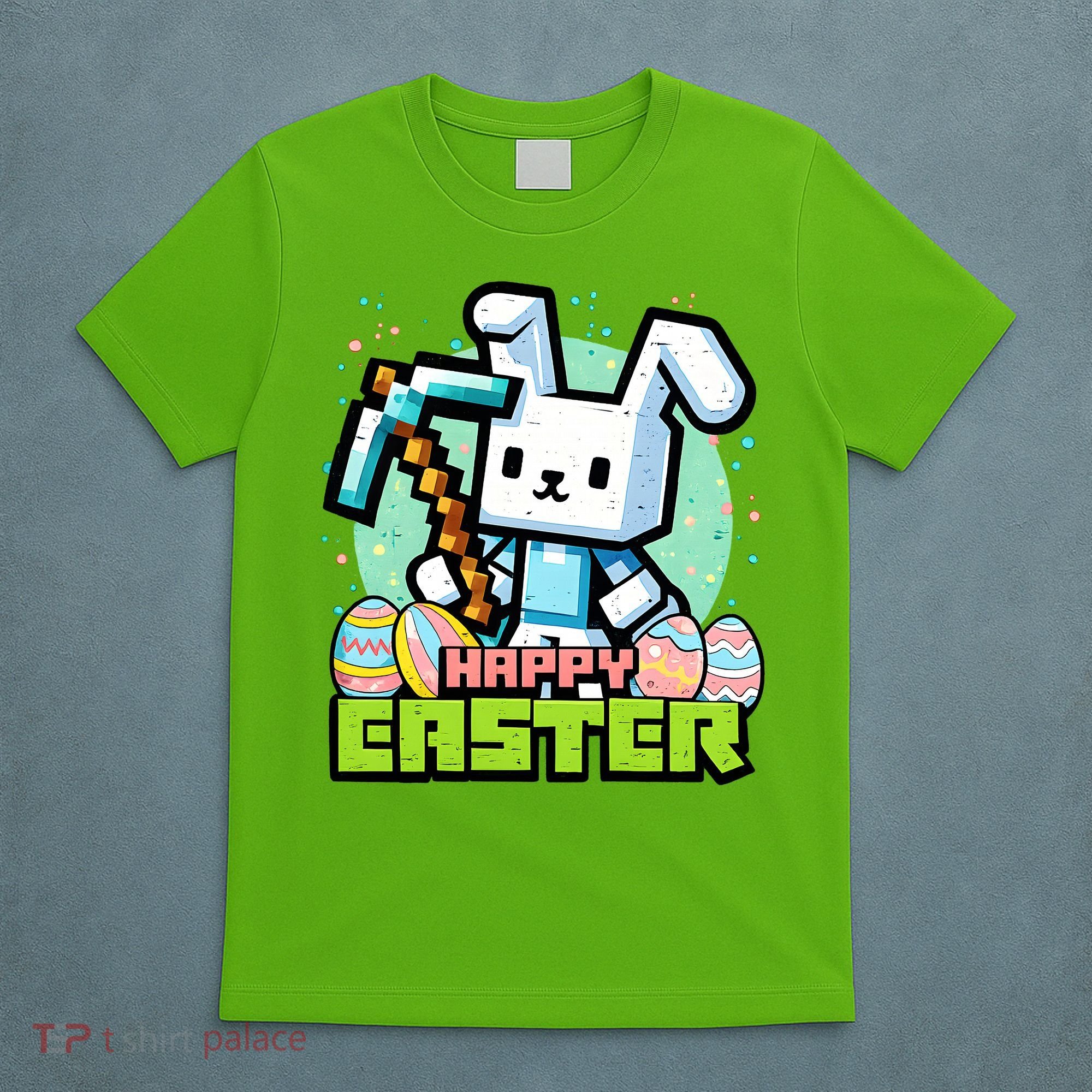 Happy Easter Bunny Gaming T-Shirt