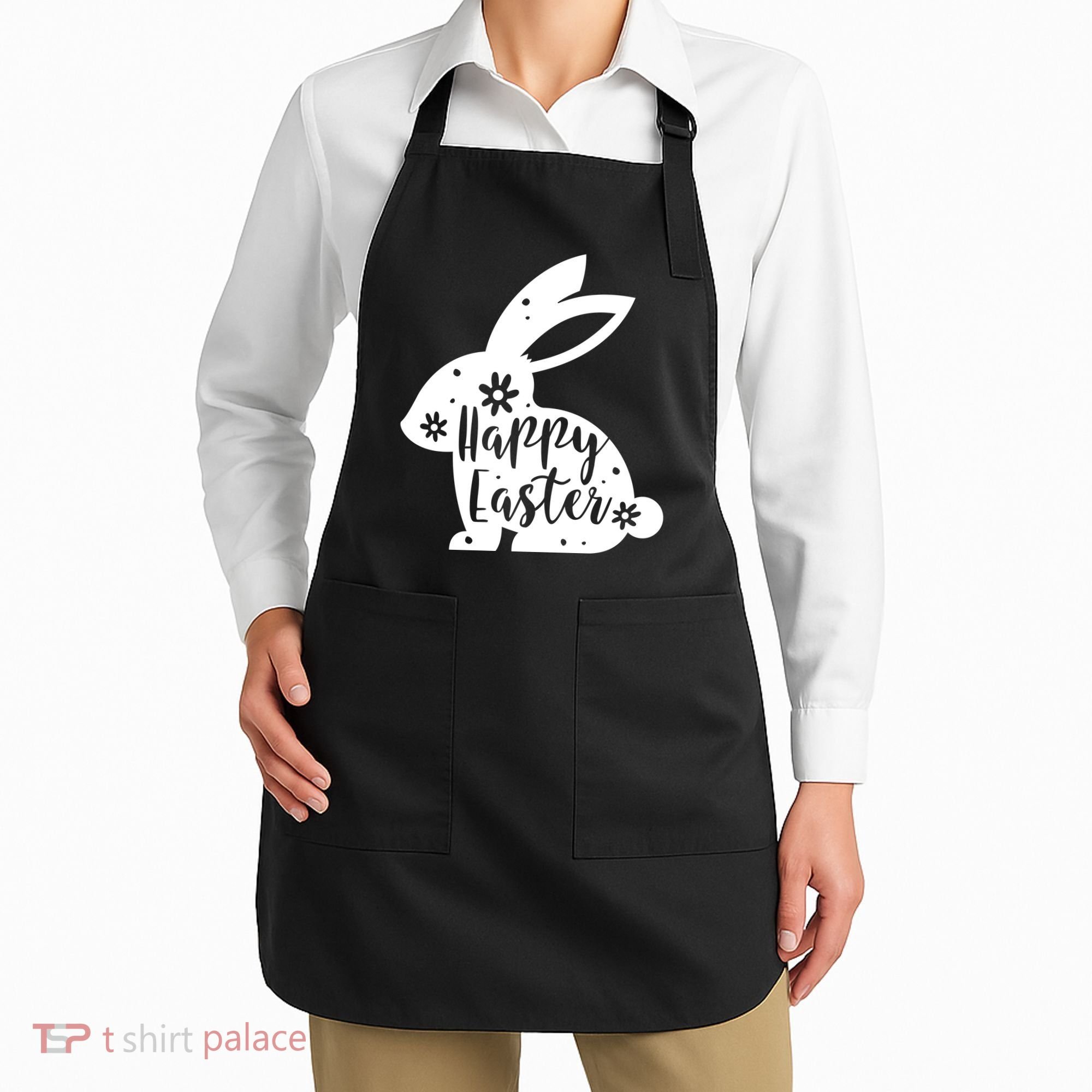 Happy Easter Bunny Gift Apron