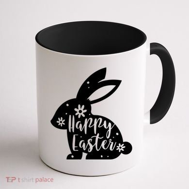 Happy Easter Bunny Gift Coffee Mug back